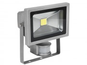 20W COB LED Floodlight with  Wall Bracket & PIR Sensor