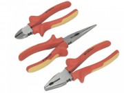 3pc VDE Approved Pliers Set