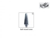 Ball nosed cone